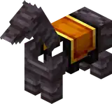 Netherite Horse Armor BE1.png: Infobox image for Horse Armor the item in Minecraft