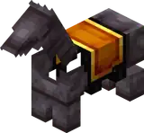Netherite Horse Armor.png: Infobox image for Horse Armor the item in Minecraft