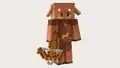 Official artwork of a piglin.