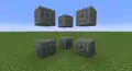 Chiseled stone bricks, as revealed in the 1.2 pre-release.