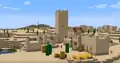 A desert village overhaul shown in MINECON Earth 2018.