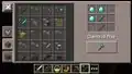 Pocket Edition crafting interface in crafting table.