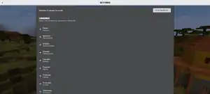 New language settings screen.
