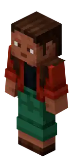 Noor (slim) JE1.png: Infobox image for Player the entity in Minecraft