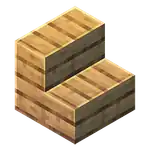 Oak Wood Stairs (inventory) MCE.png: Infobox image for Oak Wood Stairs the block in Minecraft