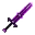 Obsidian Claymore Sprite MCD.png: Infobox image for Obsidian Claymore the dungeons item in Minecraft