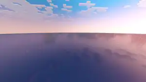 Ocean MCL.png: Infobox image for Ocean the legends biome in Minecraft