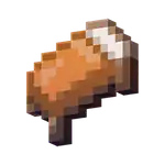 Orange Bed (inventory) MCE.png: Infobox image for Bed the block in Minecraft