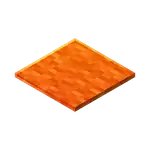 Orange Carpet (inventory) MCE.png: Infobox image for Carpet the block in Minecraft