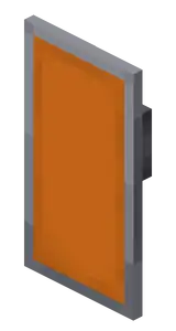 Orange Shield.png: Infobox image for Shield the item in Minecraft