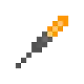 Orange Sparkler.png: Infobox image for Sparkler the item in Minecraft