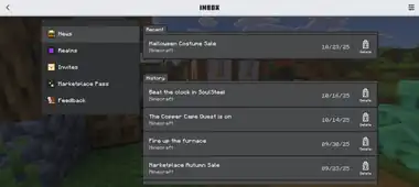 Ore UI refresh of inbox screen.