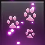 Paw Prints (Level Up flair).png: Infobox image for Paw Prints the dungeons cosmetic in Minecraft