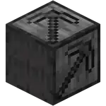 Pickaxe Block (N).png: Infobox image for Pickaxe Block the block in Minecraft