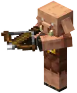 Piglin with Crossbow targeting JE.png: Infobox image for Piglin the entity in Minecraft
