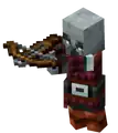 A tier 1 pillager using a crossbow.