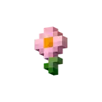 Pink Daisy (inventory) MCE.png: Infobox image for Flower the block in Minecraft