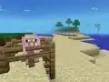 Pink sheep before Pocket Edition Alpha 0.8.0.