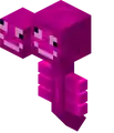Pink wither two.png: Infobox image for Pink Wither the entity in Minecraft