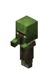 Plains Baby Zombie Villager Base.png: Infobox image for Zombie Villager the entity in Minecraft