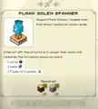 The plank golem spawner's journal information in the Campaign.