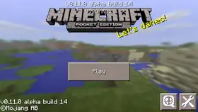 Pocket Edition 0.11.0 build 14.png: Infobox image for v0.11.0 alpha build 14 (RC) the version in Minecraft
