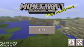 Pocket Edition 0.13.0.png: Infobox image for v0.13.0 alpha the version in Minecraft