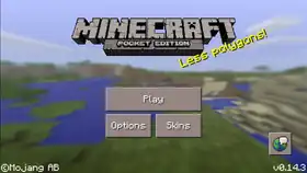 Pocket Edition 0.14.3.png: Infobox image for v0.14.3 the version in Minecraft