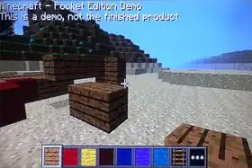 Pocket Edition Demo.jpg: Infobox image for Minecraft - Pocket Edition Demo the version in Minecraft