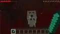 A ghast in Pocket Edition.