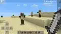 First image of husks in Bedrock Edition.