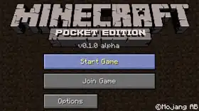 Pocket Edition v0.1.0 alpha (Xperia Play).png: Infobox image for v0.1.0 alpha the version in Minecraft