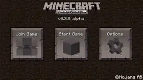 Pocket Edition v0.2.0 alpha.png: Infobox image for v0.2.0 alpha the version in Minecraft
