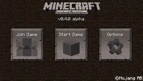 Pocket Edition v0.4.0 alpha.png: Infobox image for v0.4.0 alpha the version in Minecraft