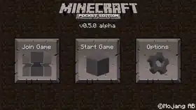 Pocket Edition v0.5.0 alpha.png: Infobox image for v0.5.0 alpha the version in Minecraft