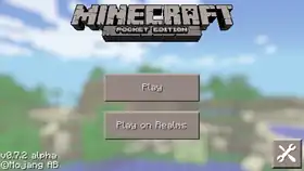 Pocket Edition v0.7.2 alpha.png: Infobox image for v0.7.2 alpha the version in Minecraft