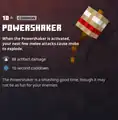 A powershaker within the inventory.