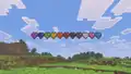 Some hearts in a plains biome.