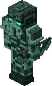Prismarine_Soldier_Bow.png: Infobox image for Prismarine Soldier the story mode mob in Minecraft