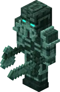 Prismarine_Soldier_Dual_Wield.png: Infobox image for Prismarine Soldier the story mode mob in Minecraft