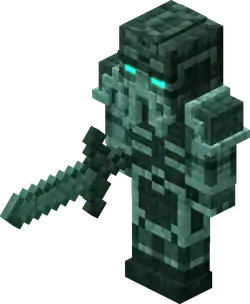 Prismarine_Soldier_Sword.png: Infobox image for Prismarine Soldier the story mode mob in Minecraft