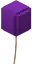 Purple Balloon.png: Infobox image for Balloon the item entity in Minecraft