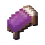 Purple Bed (inventory) MCE.png: Infobox image for Bed the block in Minecraft