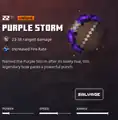 Purple storm within the inventory.