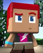 Quinn.png: Infobox image for Quinn the character in Minecraft