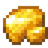 Raw Gold.png: Infobox image for Raw Gold the item in Minecraft