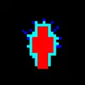The shine pattern for Reckless' enchantment icon.