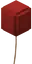 Red Balloon.png: Infobox image for Balloon the item entity in Minecraft