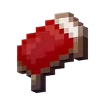 Red Bed (inventory) MCE.png: Infobox image for Bed the block in Minecraft