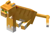 Red Cat (Dungeons).png: Infobox image for Red Cat the dungeons entity in Minecraft